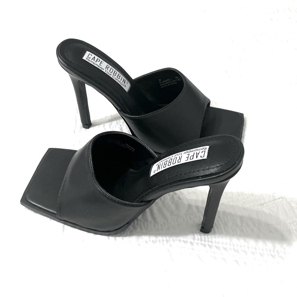 CAPE ROBIN Women’s Lithe Sandal Heel Shoes - Picture 2 of 11